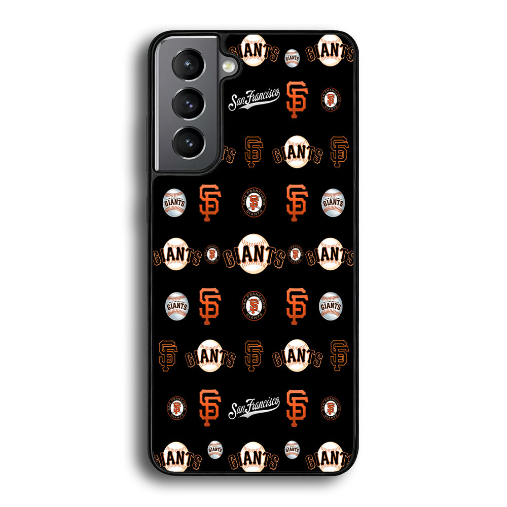 Baseball San Francisco Giants MLB 002 Samsung Galaxy S21 Plus Case-Phone Case-Rubber Black (2D Case)-Altracase