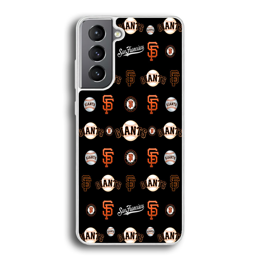 Baseball San Francisco Giants MLB 002 Samsung Galaxy S21 Plus Case-Phone Case-Rubber White (2D Case)-Altracase