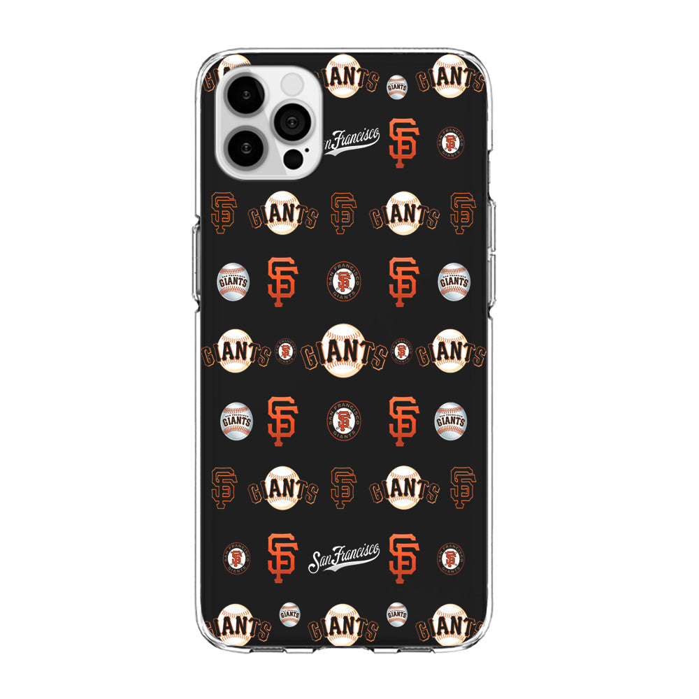Baseball San Francisco Giants MLB 002 iPhone 14 Pro Max Case-Phone Case-Clear Soft Case-Altracase