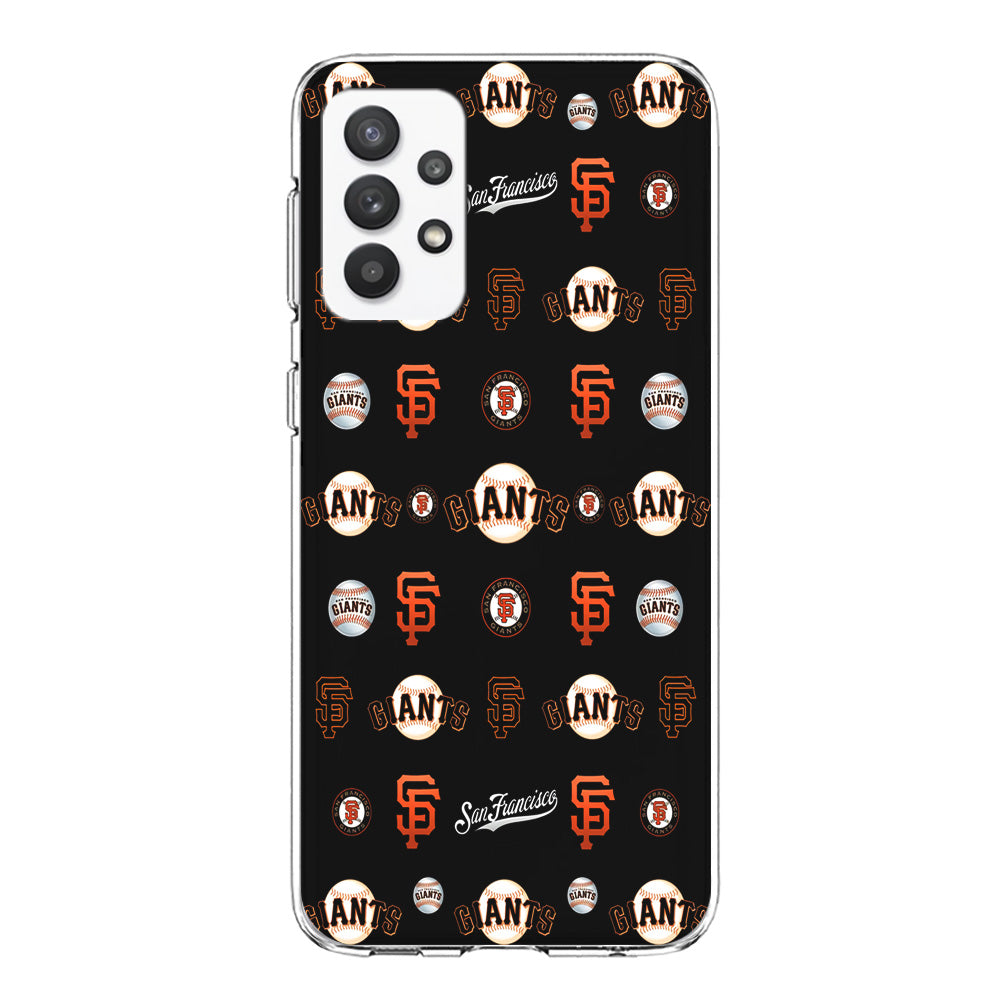 Baseball San Francisco Giants MLB 002 Samsung Galaxy A32 Case-Phone Case-Clear Soft Case-Altracase