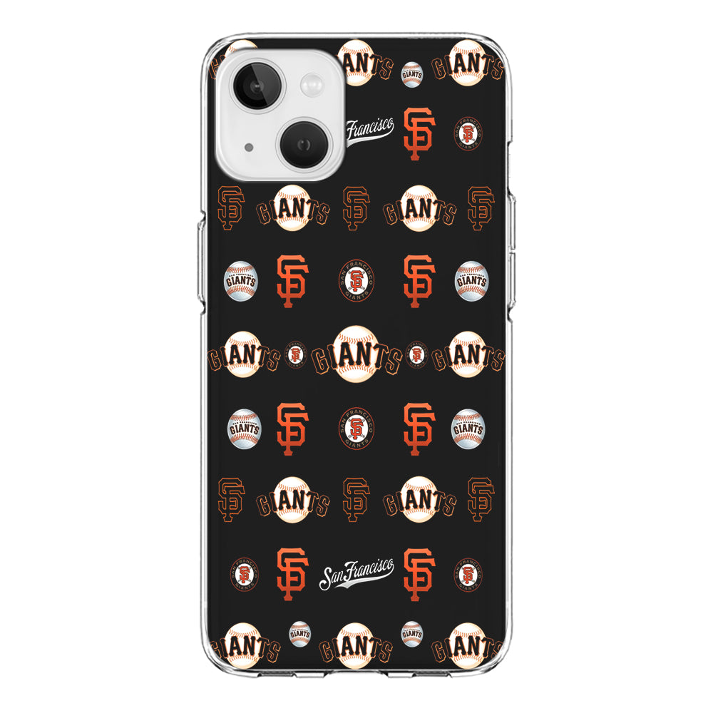 Baseball San Francisco Giants MLB 002 iPhone 15 Plus Case-Phone Case-Clear Soft Case-Altracase