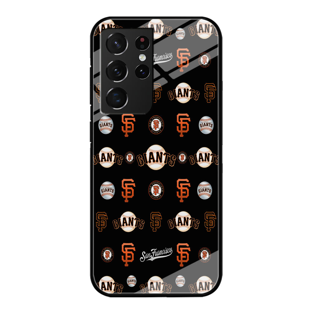 Baseball San Francisco Giants MLB 002 Samsung Galaxy S22 Ultra Case-Phone Case-Tempered Glass Case-Altracase