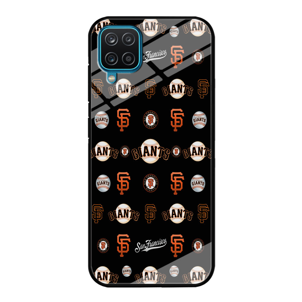 Baseball San Francisco Giants MLB 002 Samsung Galaxy A12 Case-Phone Case-Tempered Glass Case-Altracase