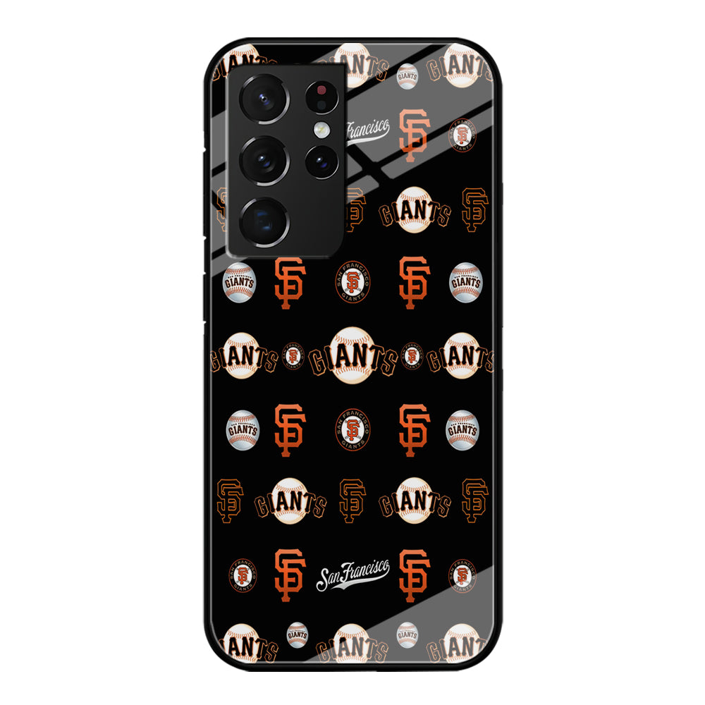Baseball San Francisco Giants MLB 002 Samsung Galaxy S21 Ultra Case-Phone Case-Tempered Glass Case-Altracase