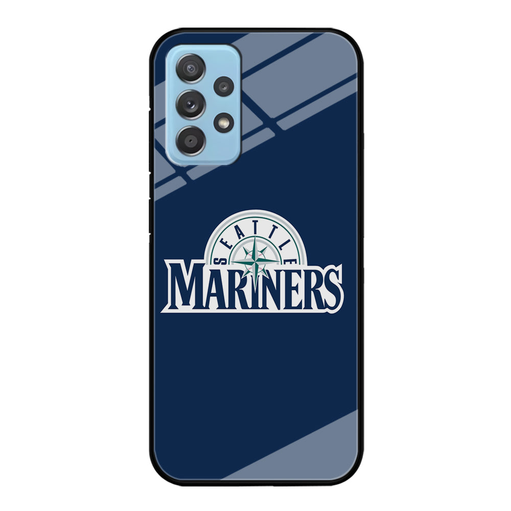 Baseball Seattle Mariners MLB 001 Samsung Galaxy A72 Case-Phone Case-Tempered Glass Case-Altracase