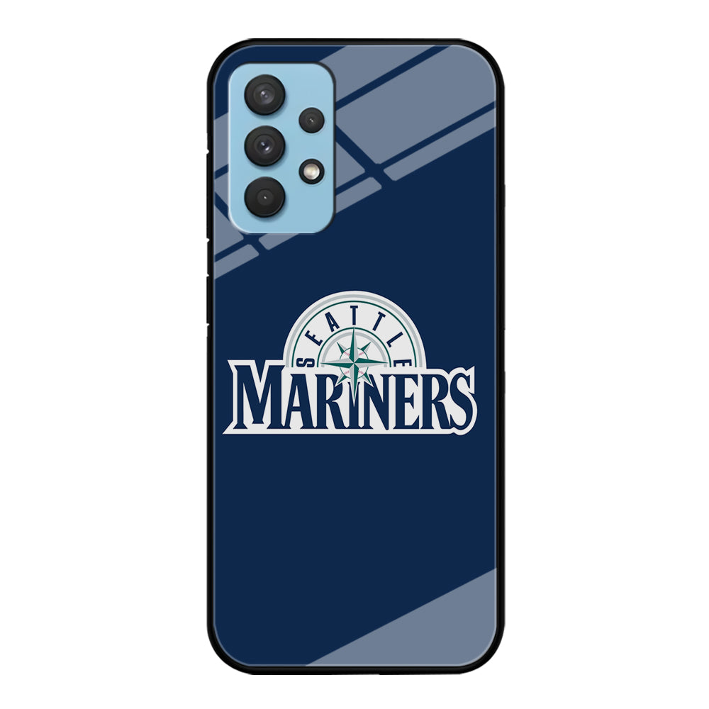 Baseball Seattle Mariners MLB 001 Samsung Galaxy A32 Case-Phone Case-Tempered Glass Case-Altracase