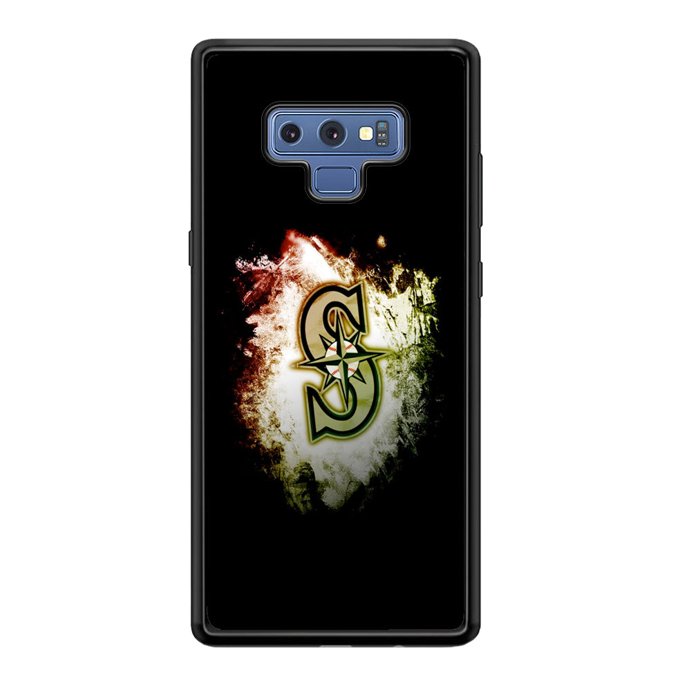 Baseball Seattle Mariners MLB 002 Samsung Galaxy Note 9 Case-Phone Case-Tempered Glass Case-Altracase