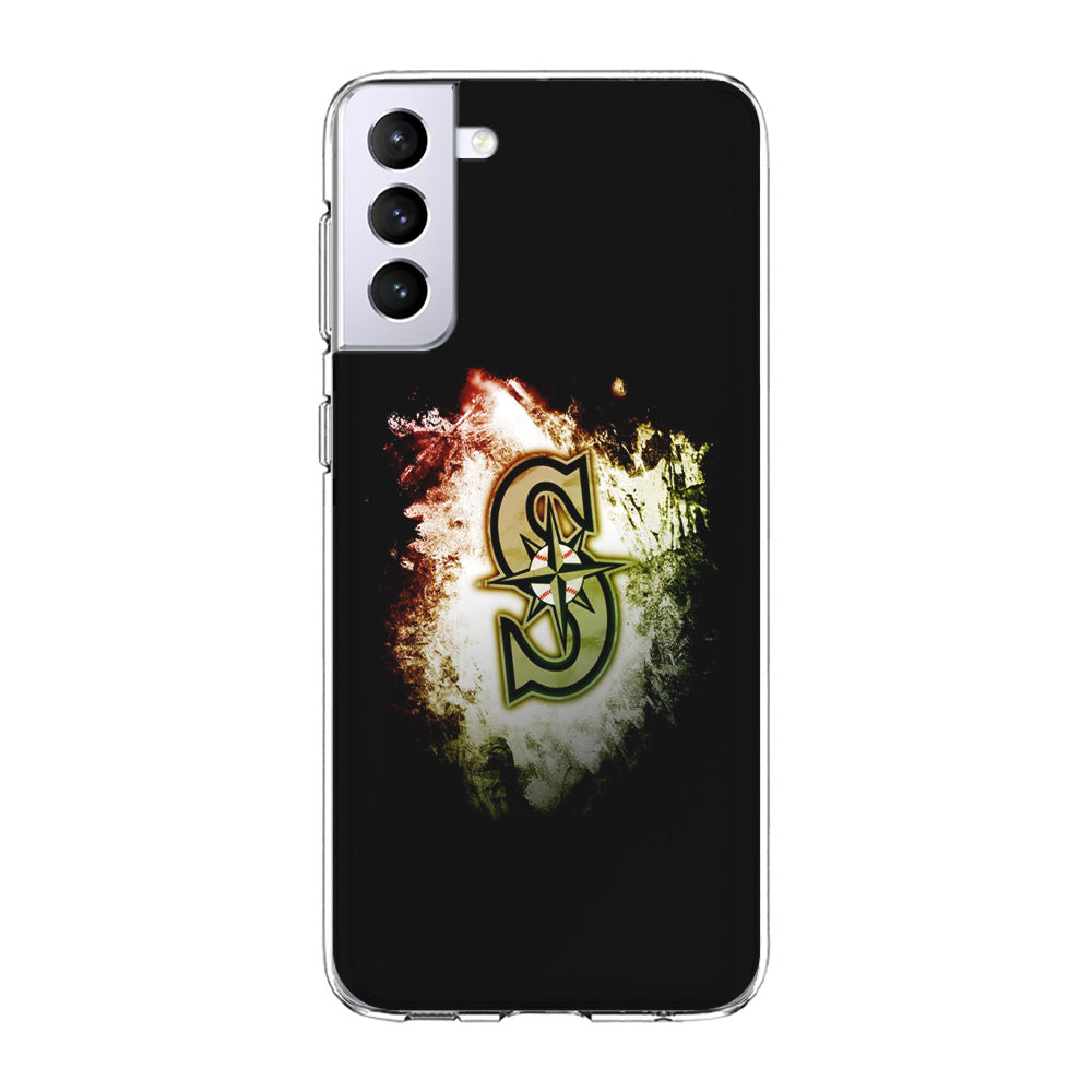 Baseball Seattle Mariners MLB 002 Samsung Galaxy S21 Plus Case-Phone Case-Clear Soft Case-Altracase