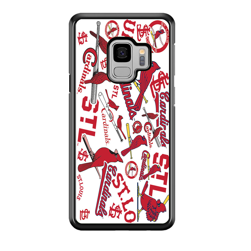 Baseball St. Louis Cardinals MLB 001 Samsung Galaxy S9 Case-Phone Case-Tempered Glass Case-Altracase