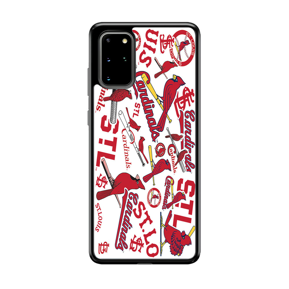 Baseball St. Louis Cardinals MLB 001 Samsung Galaxy S20 Plus Case-Phone Case-Clear Soft Case-Altracase