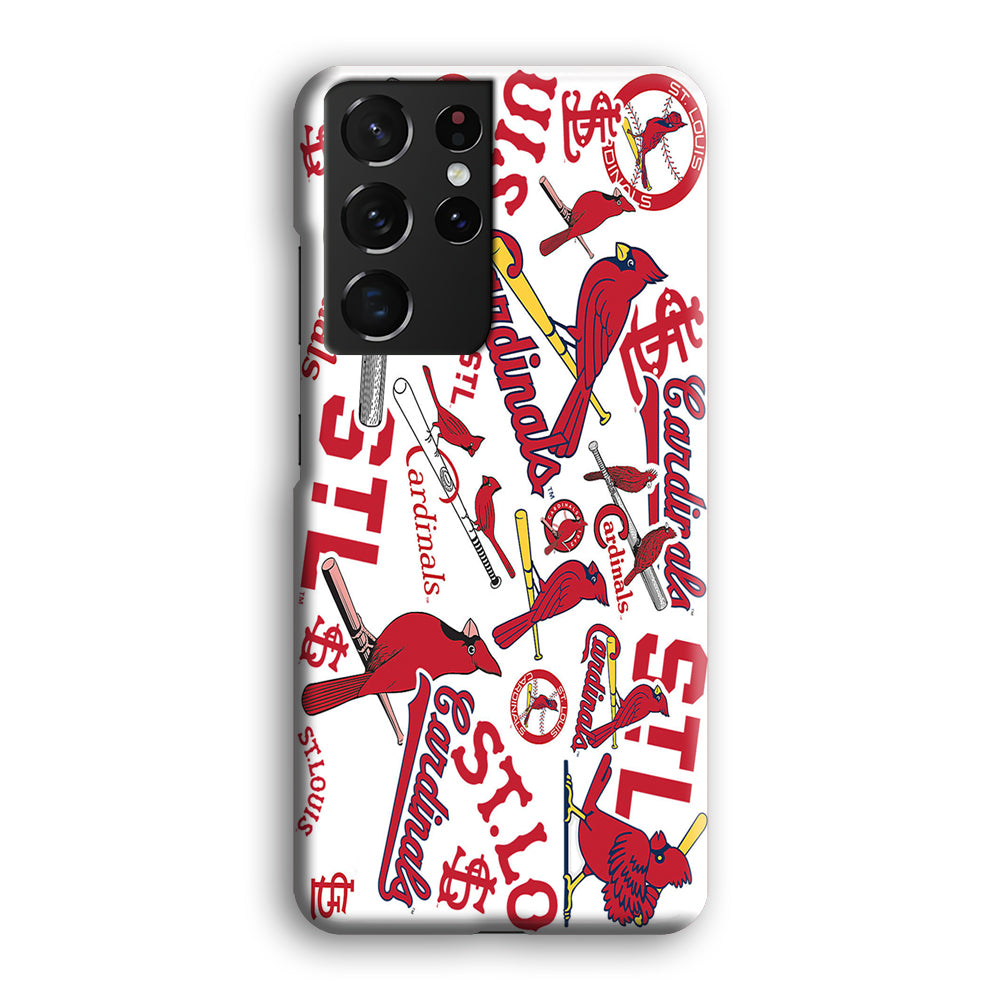 Baseball St. Louis Cardinals MLB 001 Samsung Galaxy S21 Ultra Case-Phone Case-3D Case-Altracase