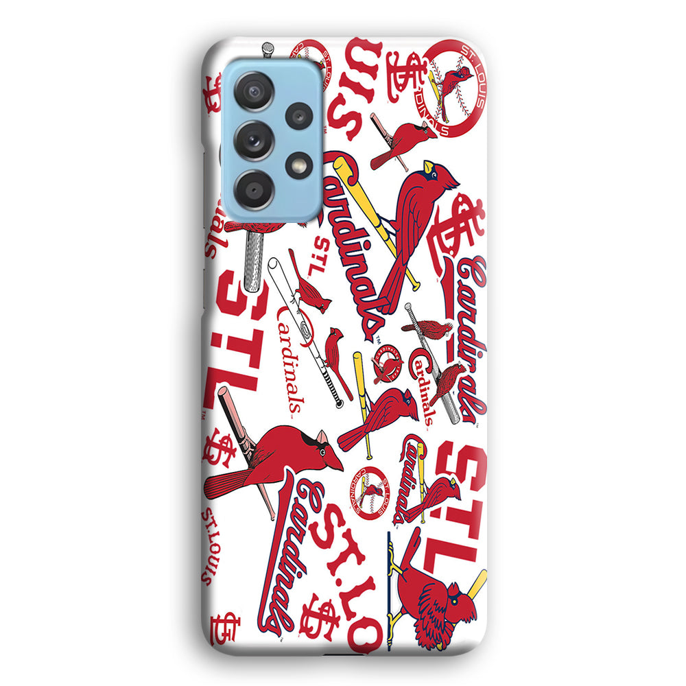Baseball St. Louis Cardinals MLB 001 Samsung Galaxy A52 Case-Phone Case-3D Case-Altracase