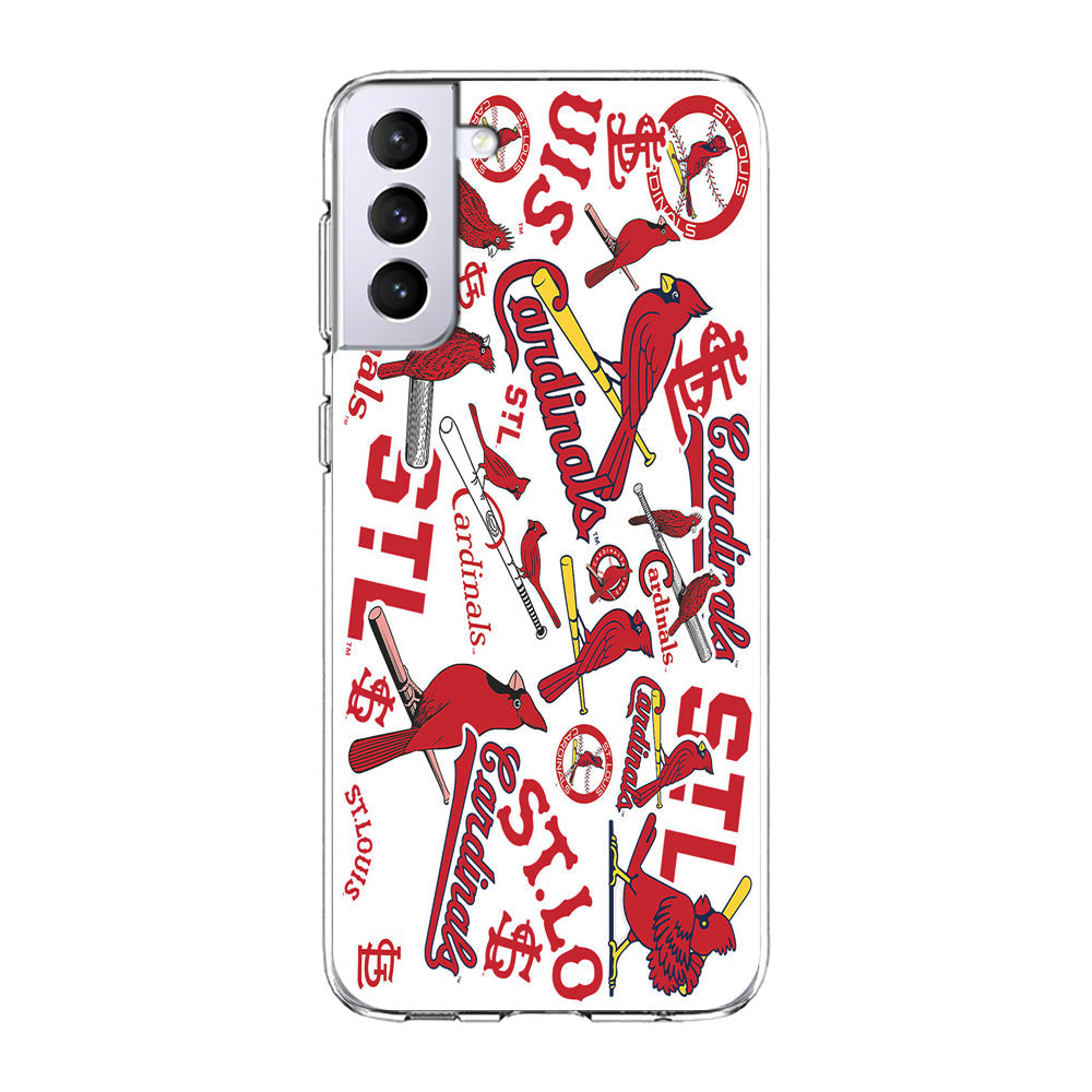 Baseball St. Louis Cardinals MLB 001 Samsung Galaxy S22 Plus Case-Phone Case-Clear Soft Case-Altracase