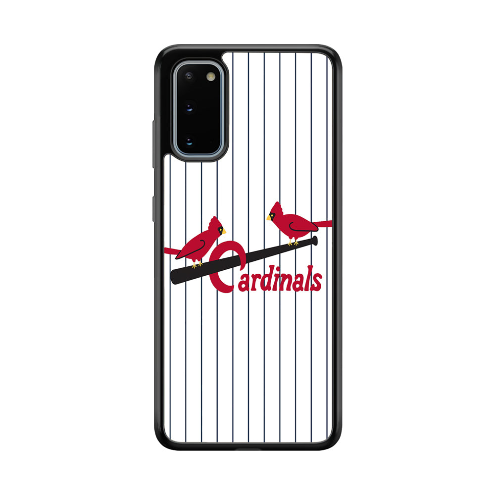 Baseball St. Louis Cardinals MLB 002 Samsung Galaxy S20 Case-Phone Case-Tempered Glass Case-Altracase