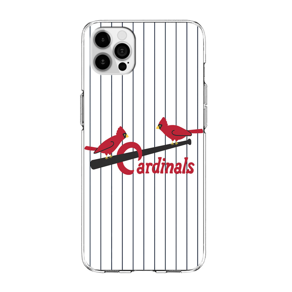 Baseball St. Louis Cardinals MLB 002 iPhone 14 Pro Max Case-Phone Case-Clear Soft Case-Altracase