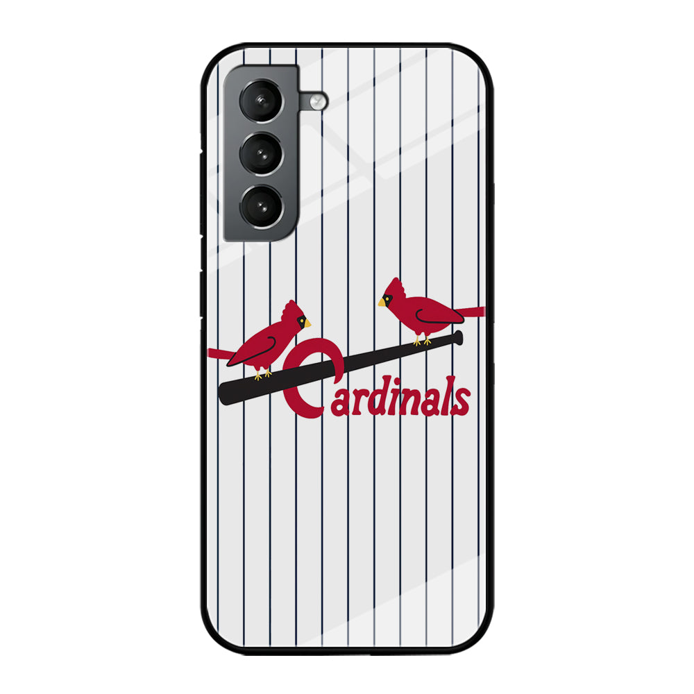 Baseball St. Louis Cardinals MLB 002 Samsung Galaxy S23 Plus Case-Phone Case-Tempered Glass Case-Altracase