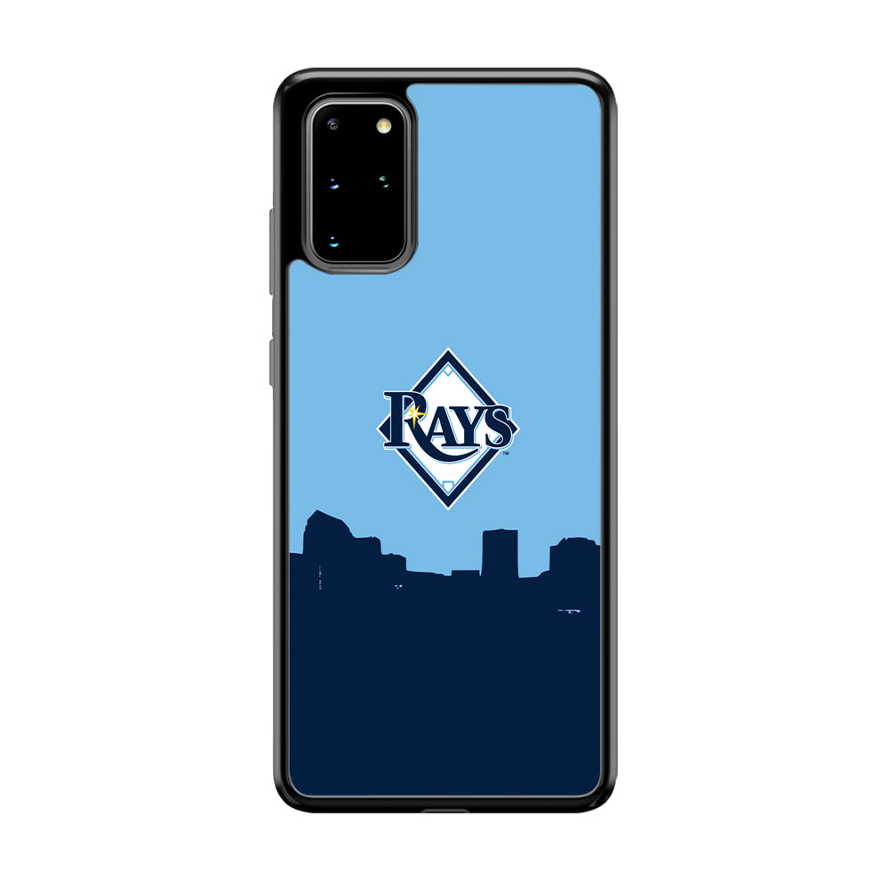 Baseball Tampa Bay Rays MLB 001 Samsung Galaxy S20 Plus Case-Phone Case-Rubber Black (2D Case)-Altracase