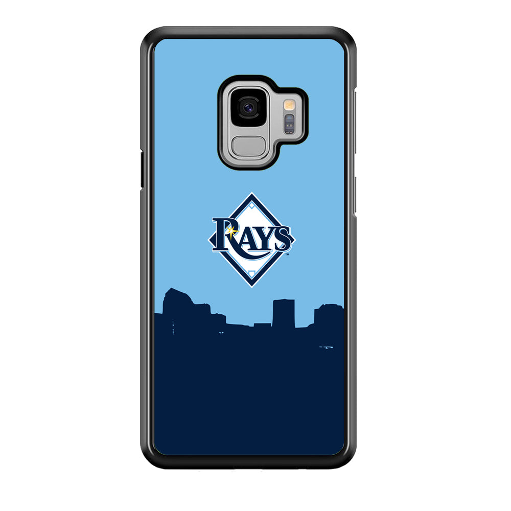 Baseball Tampa Bay Rays MLB 001 Samsung Galaxy S9 Case-Phone Case-Rubber Black (2D Case)-Altracase