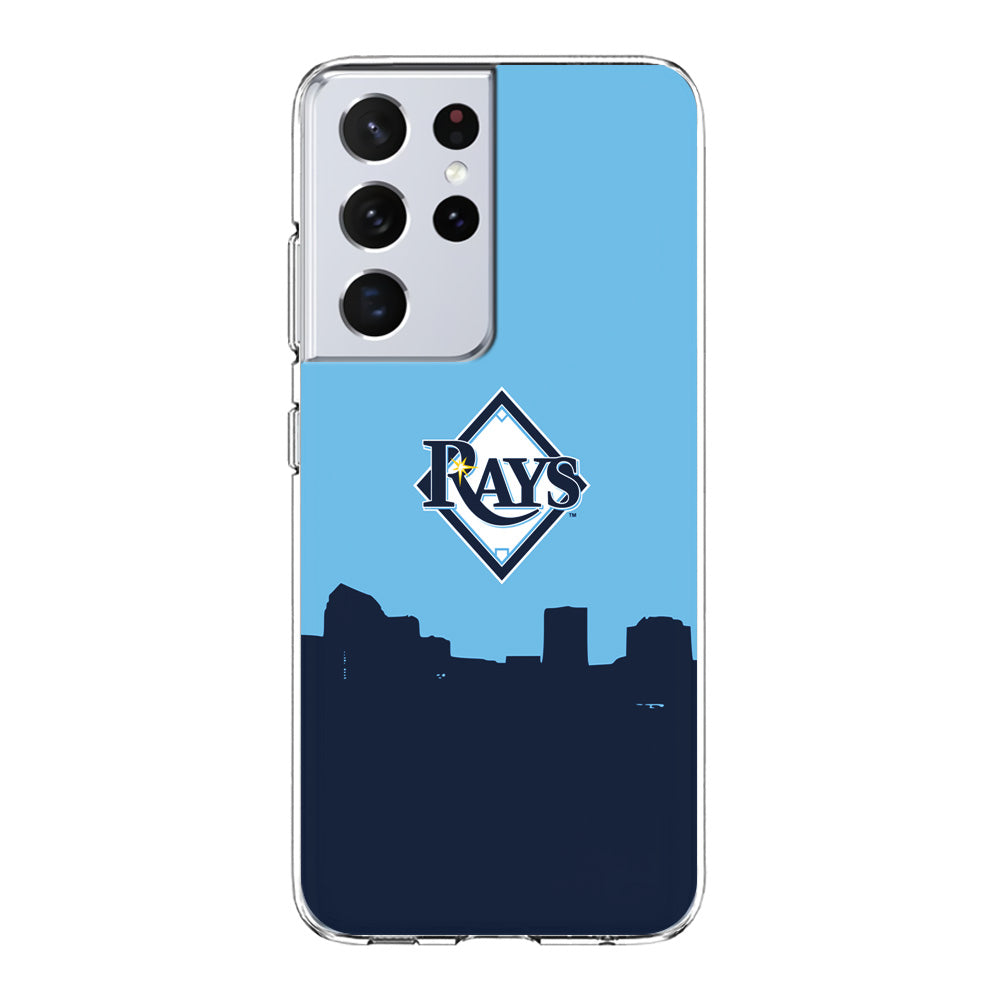 Baseball Tampa Bay Rays MLB 001 Samsung Galaxy S21 Ultra Case-Phone Case-Clear Soft Case-Altracase