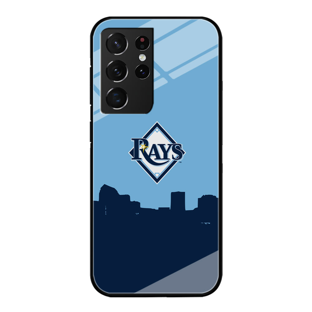 Baseball Tampa Bay Rays MLB 001 Samsung Galaxy S23 Ultra Case-Phone Case-Tempered Glass Case-Altracase