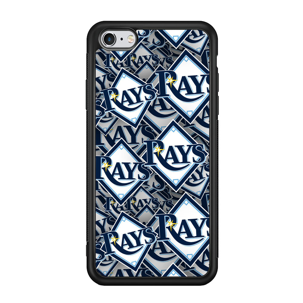 Baseball Tampa Bay Rays MLB 002 iPhone 6 Plus | 6s Plus Case-Phone Case-Rubber Black (2D Case)-Altracase