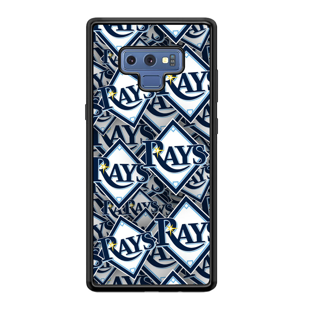 Baseball Tampa Bay Rays MLB 002 Samsung Galaxy Note 9 Case-Phone Case-Rubber Black (2D Case)-Altracase