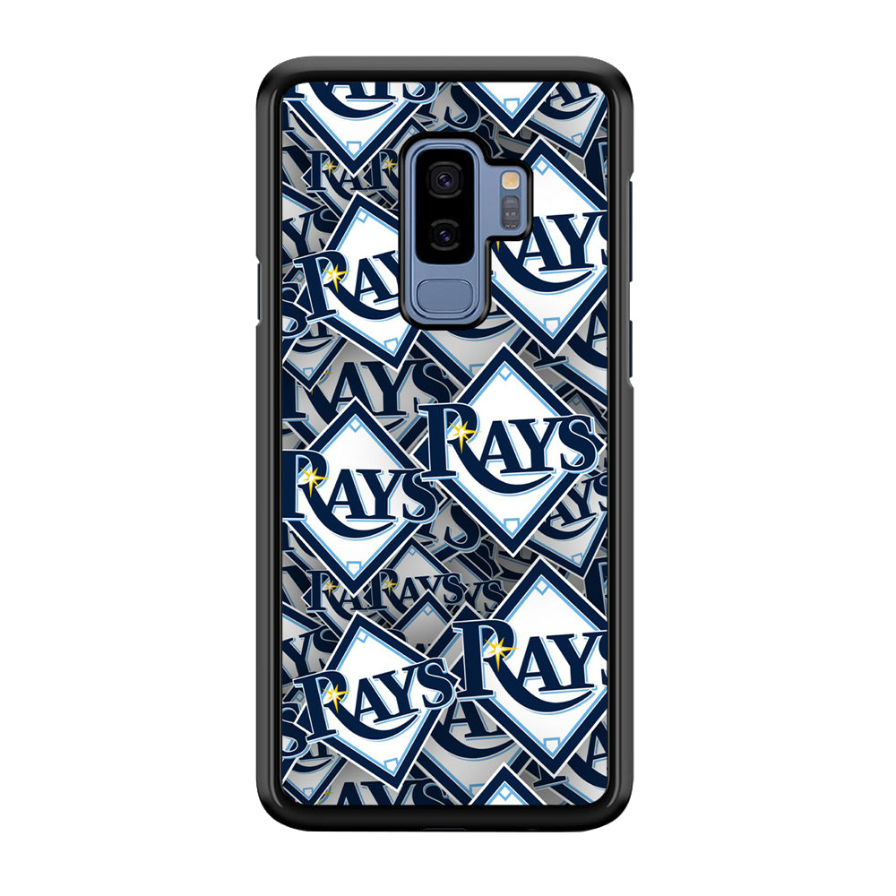 Baseball Tampa Bay Rays MLB 002 Samsung Galaxy S9 Plus Case-Phone Case-Rubber Black (2D Case)-Altracase