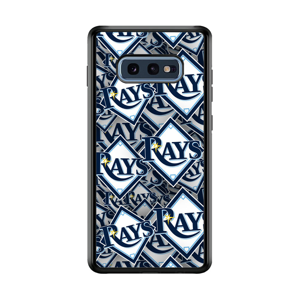 Baseball Tampa Bay Rays MLB 002 Samsung Galaxy S10E Case-Phone Case-Rubber Black (2D Case)-Altracase