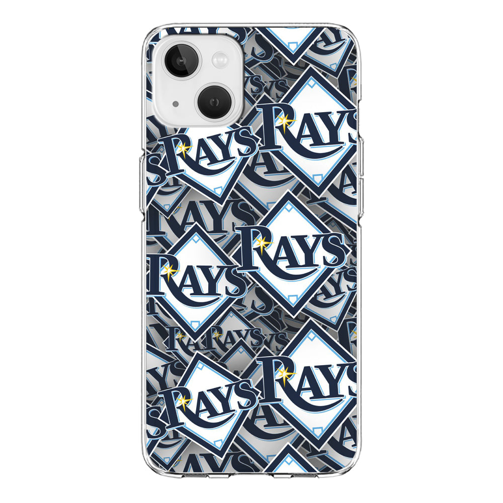 Baseball Tampa Bay Rays MLB 002 iPhone 15 Plus Case-Phone Case-Clear Soft Case-Altracase