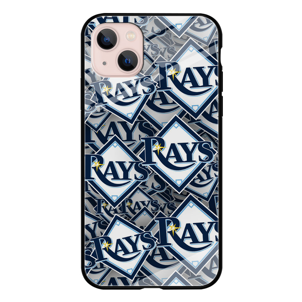 Baseball Tampa Bay Rays MLB 002 iPhone 15 Plus Case-Phone Case-Tempered Glass Case-Altracase