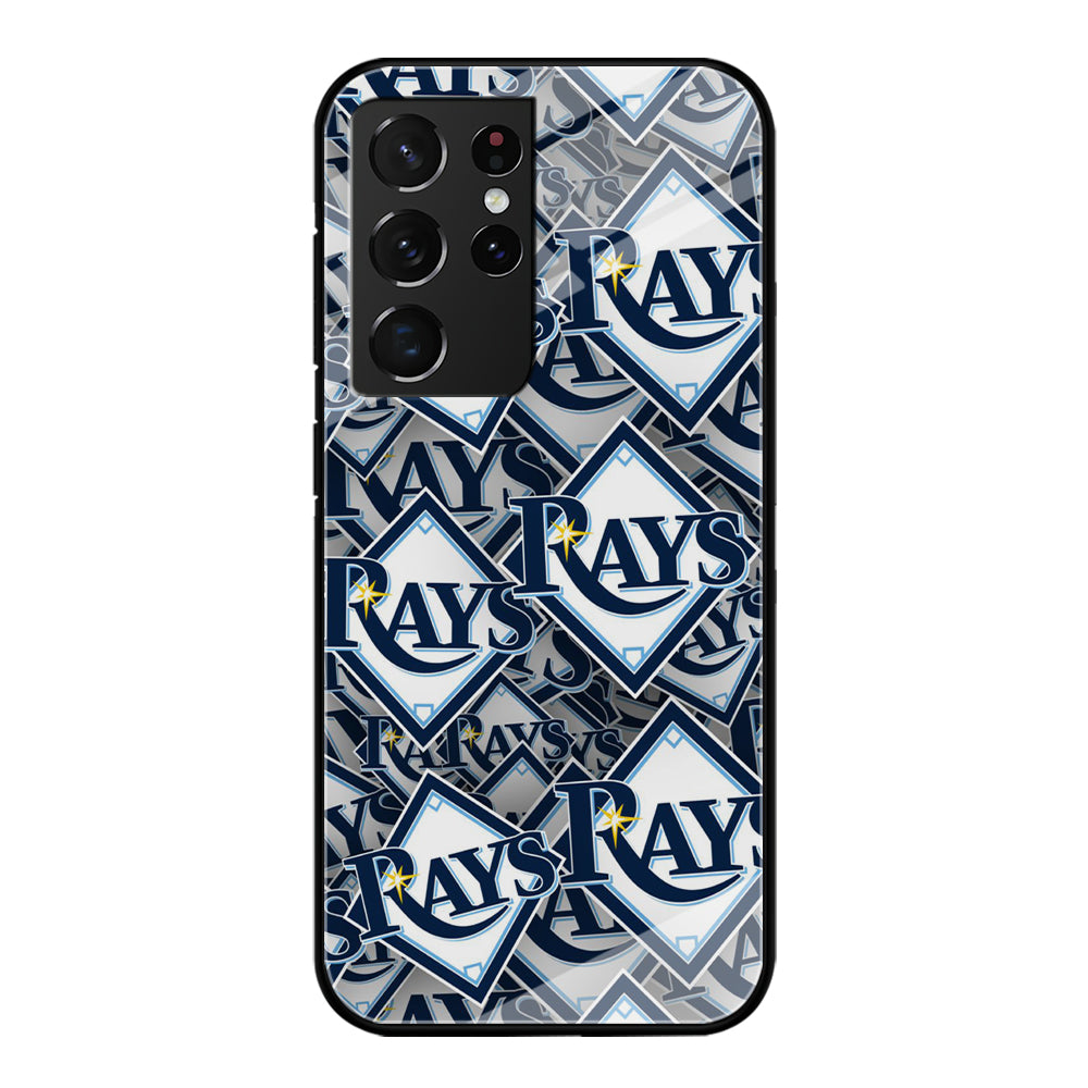 Baseball Tampa Bay Rays MLB 002 Samsung Galaxy S21 Ultra Case-Phone Case-Tempered Glass Case-Altracase