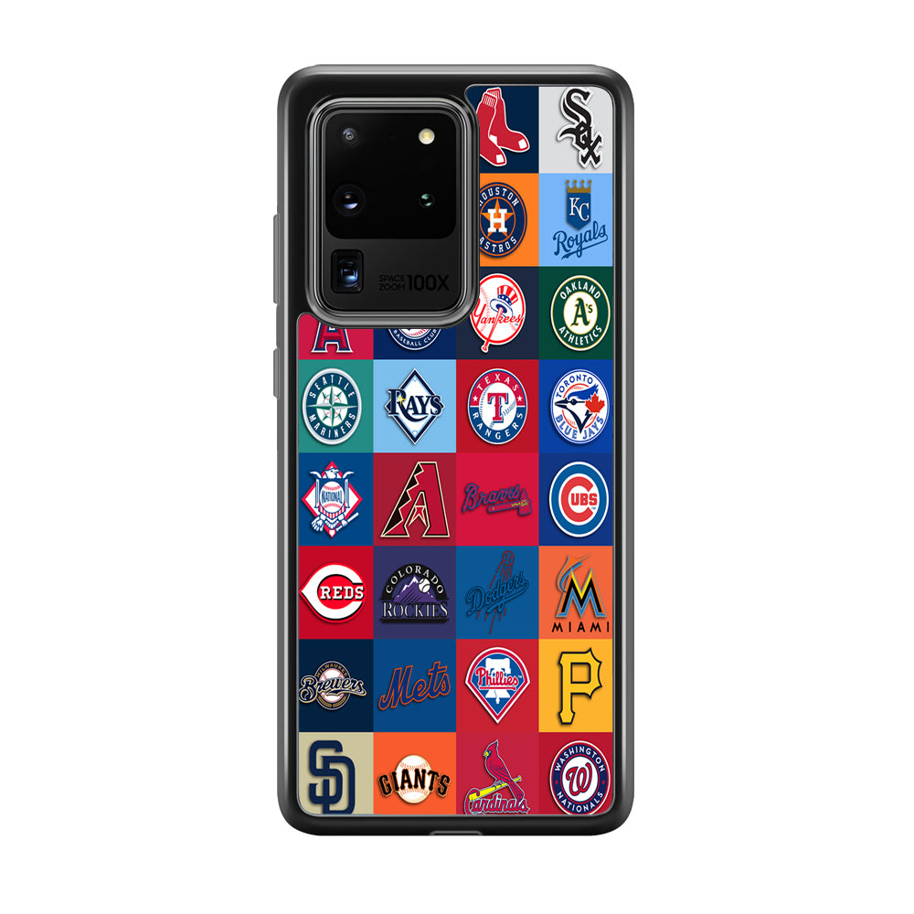 Baseball Teams MLB Samsung Galaxy S20 Ultra Case-Phone Case-Tempered Glass Case-Altracase