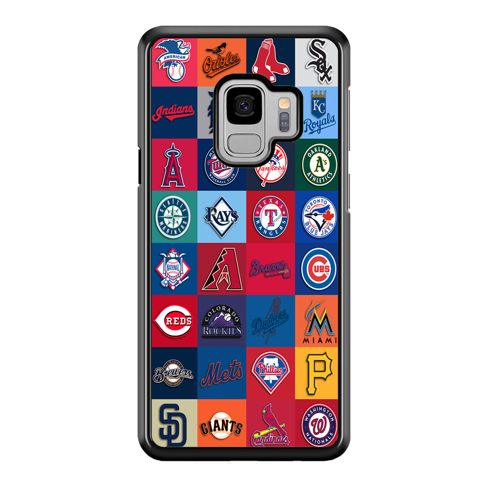 Baseball Teams MLB Samsung Galaxy S9 Case-Phone Case-Tempered Glass Case-Altracase