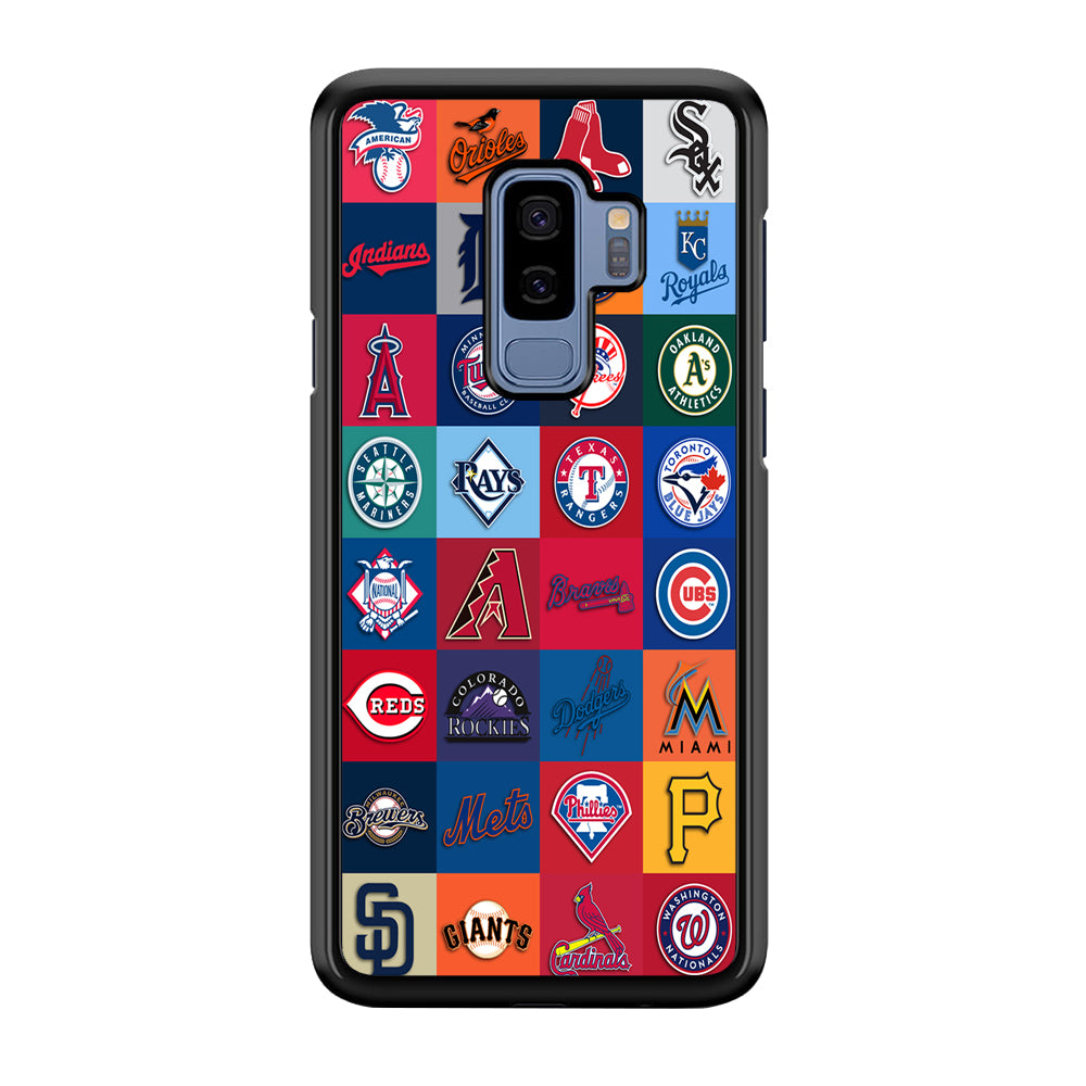 Baseball Teams MLB Samsung Galaxy S9 Plus Case-Phone Case-Tempered Glass Case-Altracase