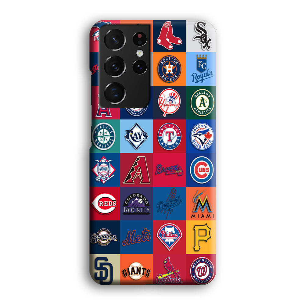 Baseball Teams MLB Samsung Galaxy S21 Ultra Case-Phone Case-3D Case-Altracase