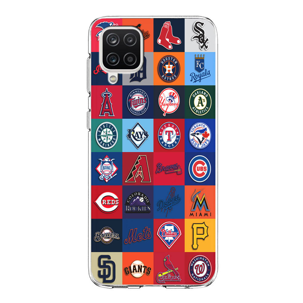 Baseball Teams MLB Samsung Galaxy A12 Case-Phone Case-Clear Soft Case-Altracase