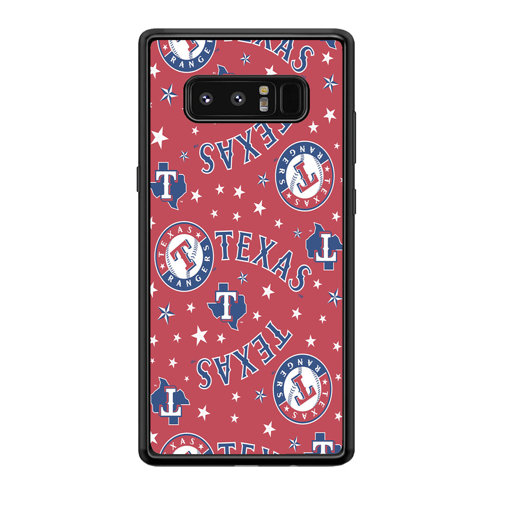 Baseball Texas Rangers MLB 001 Samsung Galaxy Note 8 Case-Phone Case-Tempered Glass Case-Altracase