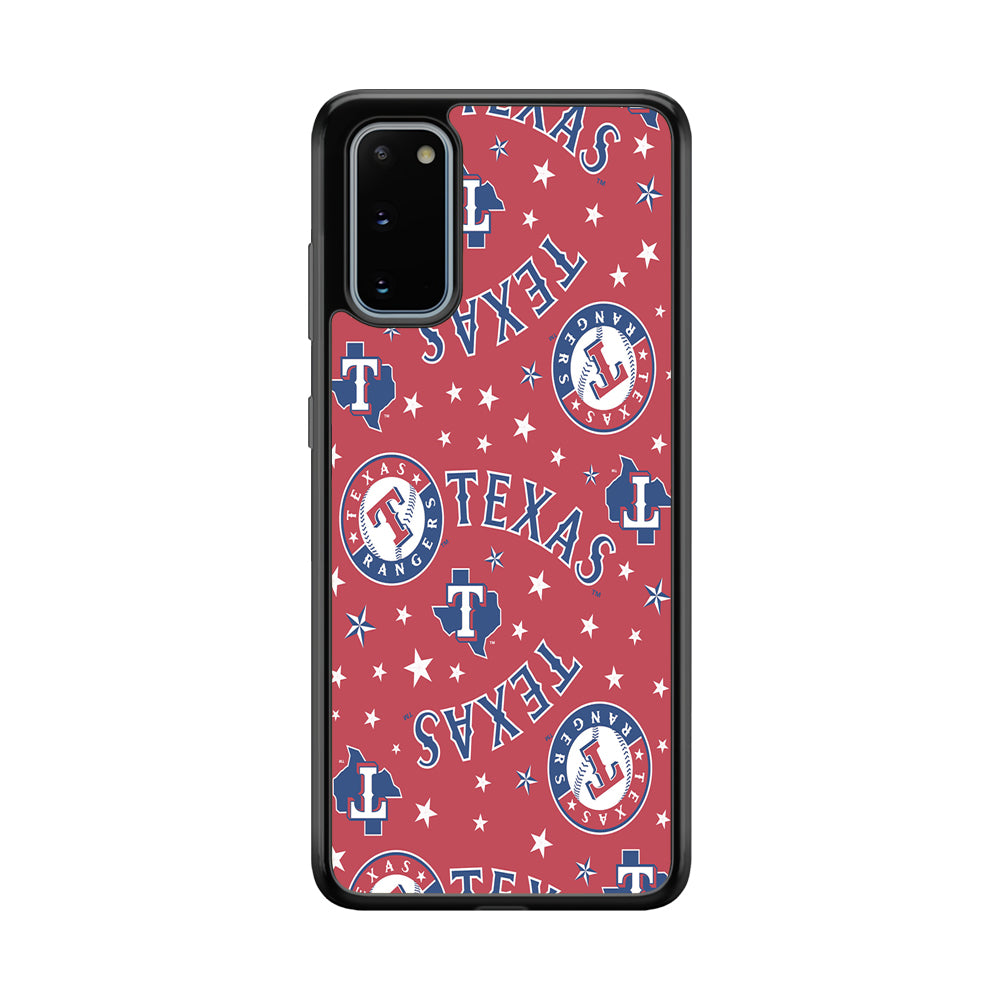 Baseball Texas Rangers MLB 001 Samsung Galaxy S20 Case-Phone Case-Tempered Glass Case-Altracase