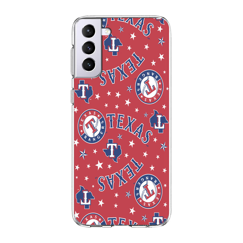 Baseball Texas Rangers MLB 001 Samsung Galaxy S22 Plus Case-Phone Case-Clear Soft Case-Altracase