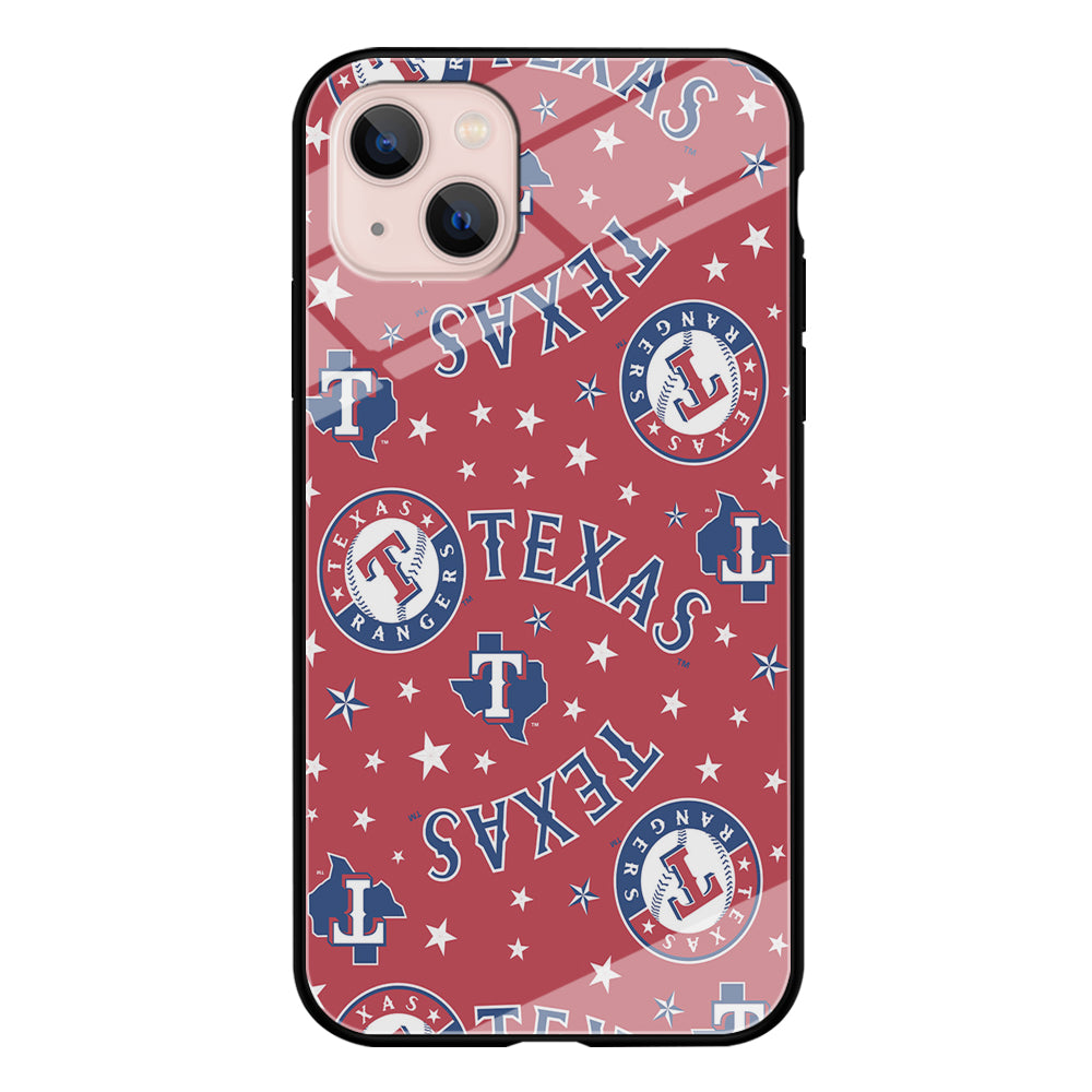 Baseball Texas Rangers MLB 001 iPhone 15 Plus Case-Phone Case-Tempered Glass Case-Altracase