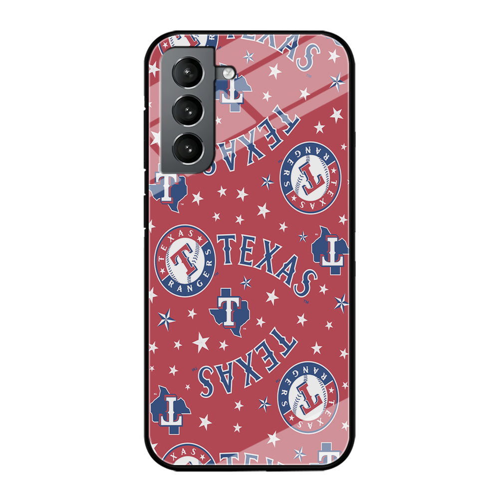 Baseball Texas Rangers MLB 001 Samsung Galaxy S22 Plus Case-Phone Case-Tempered Glass Case-Altracase