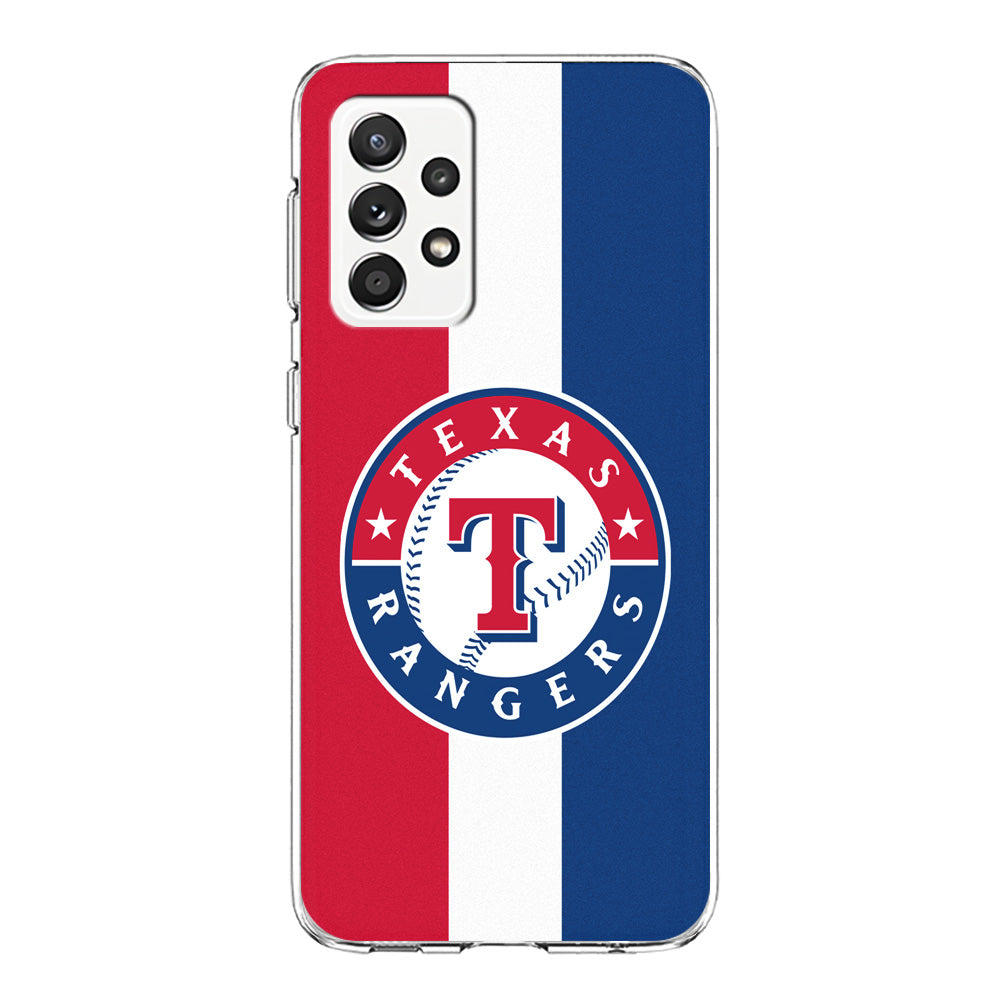 Baseball Texas Rangers MLB 002 Samsung Galaxy A52 Case-Phone Case-Clear Soft Case-Altracase
