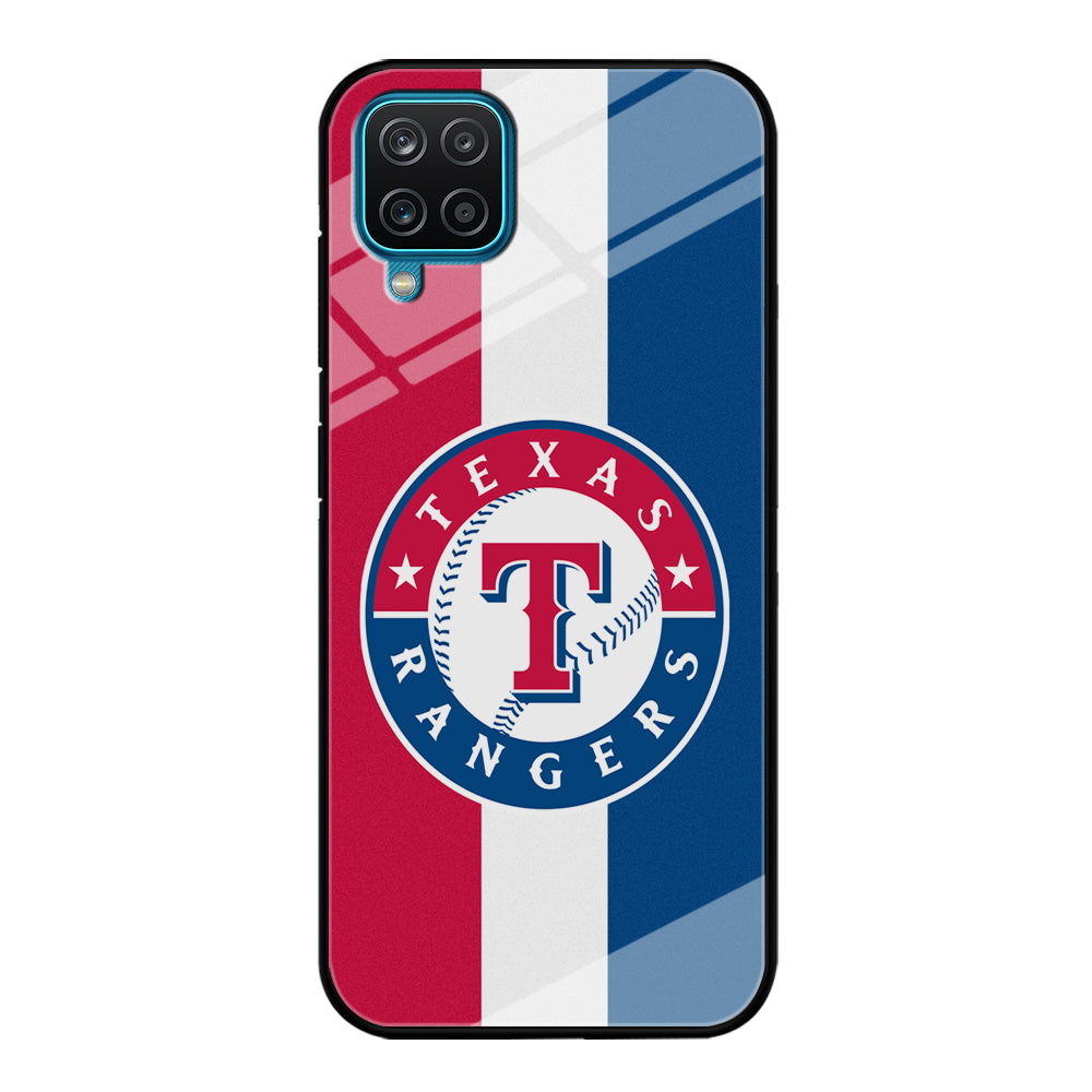 Baseball Texas Rangers MLB 002 Samsung Galaxy A12 Case-Phone Case-Tempered Glass Case-Altracase