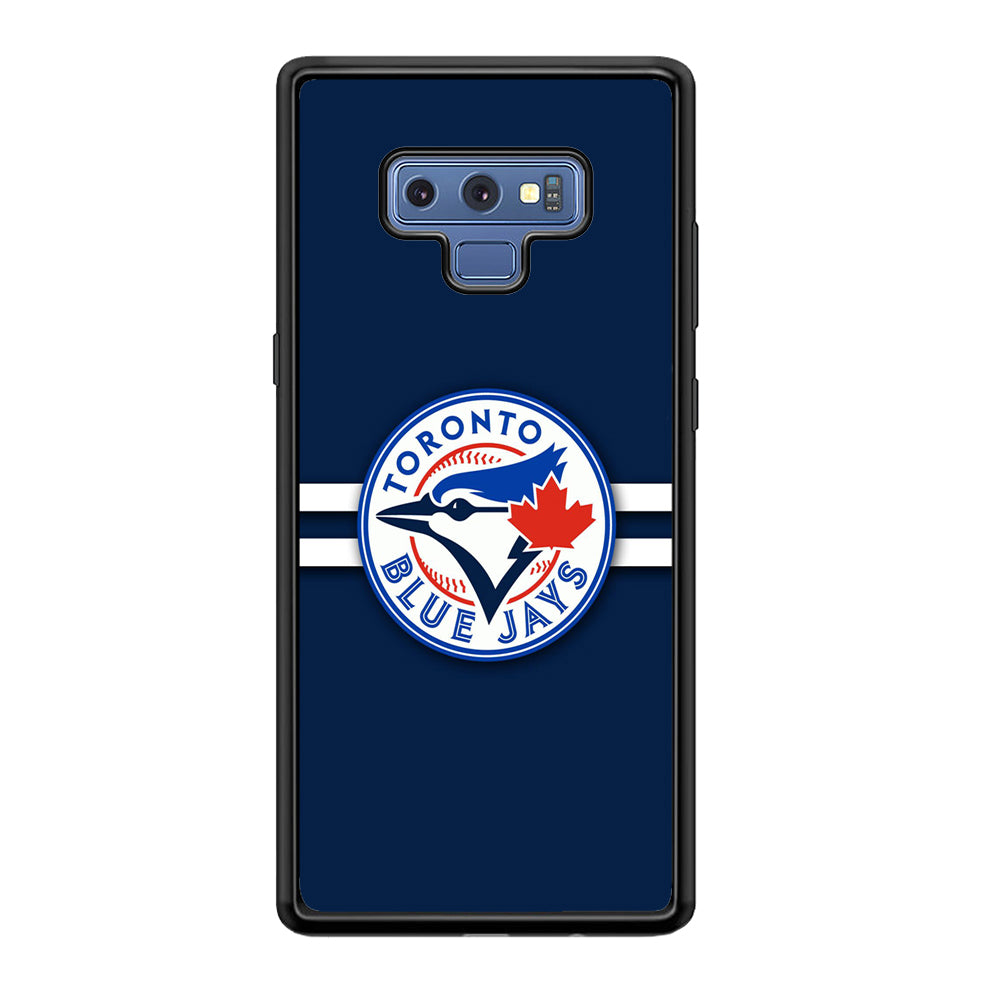 Baseball Toronto Blue Jays MLB 001 Samsung Galaxy Note 9 Case-Phone Case-Rubber Black (2D Case)-Altracase