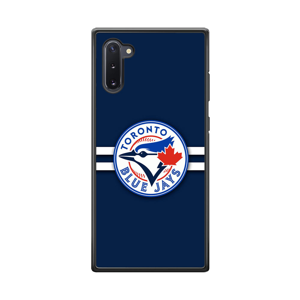 Baseball Toronto Blue Jays MLB 001 Samsung Galaxy Note 10 Case-Phone Case-Rubber Black (2D Case)-Altracase