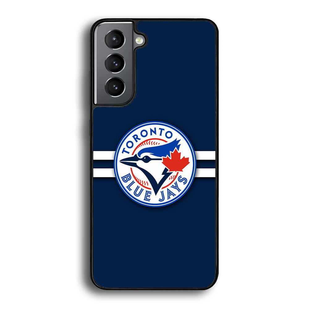 Baseball Toronto Blue Jays MLB 001 Samsung Galaxy S24 Plus Case-Phone Case-Rubber Black (2D Case)-Altracase