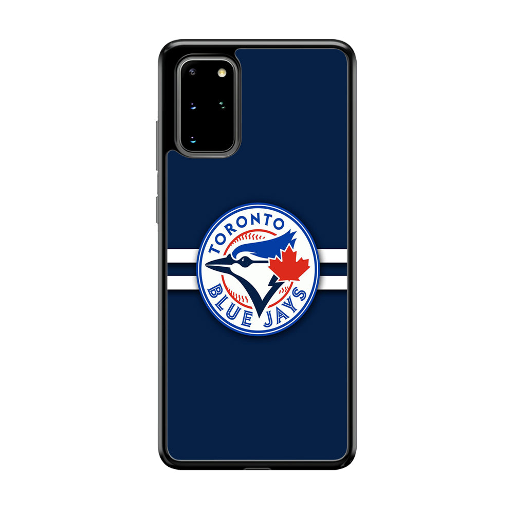 Baseball Toronto Blue Jays MLB 001 Samsung Galaxy S20 Plus Case-Phone Case-Rubber Black (2D Case)-Altracase