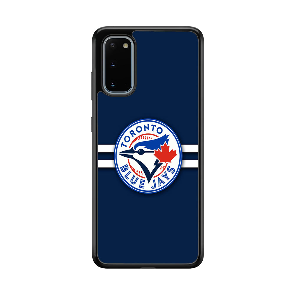 Baseball Toronto Blue Jays MLB 001 Samsung Galaxy S20 Case-Phone Case-Rubber Black (2D Case)-Altracase