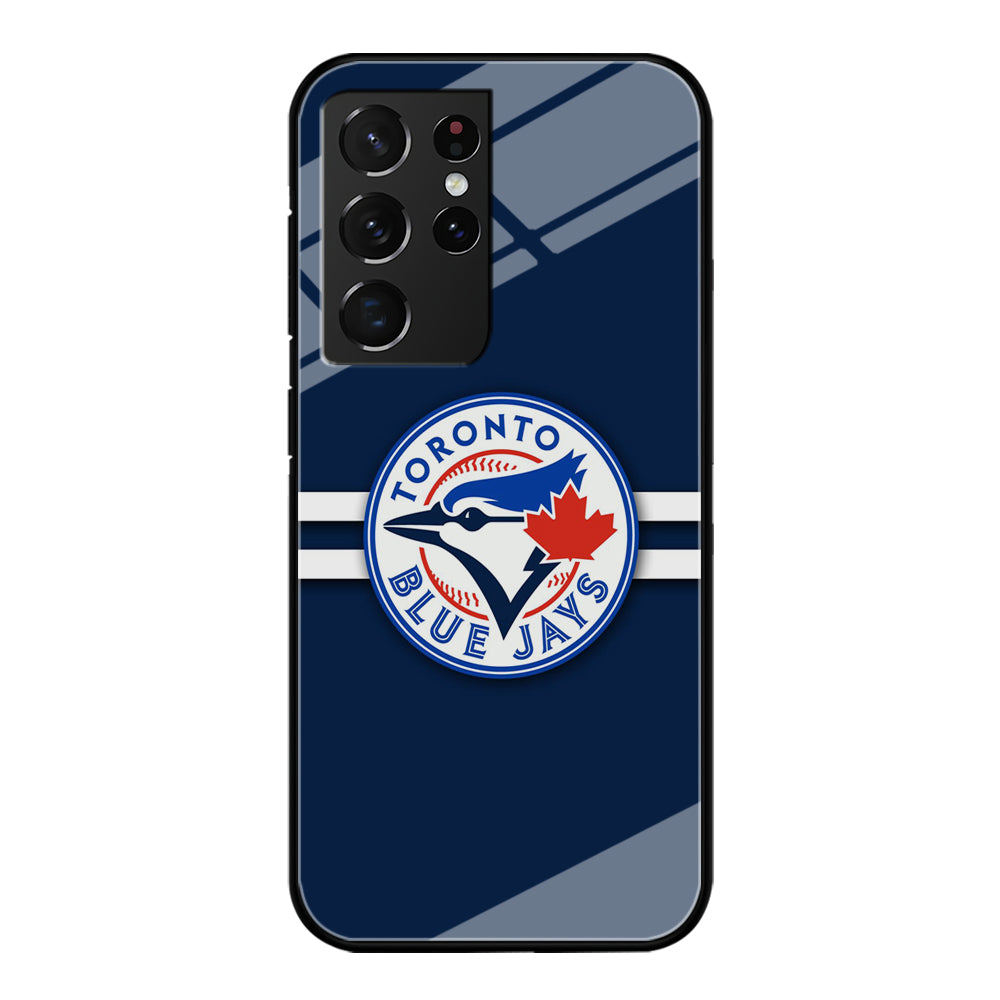 Baseball Toronto Blue Jays MLB 001 Samsung Galaxy S21 Ultra Case-Phone Case-Tempered Glass Case-Altracase