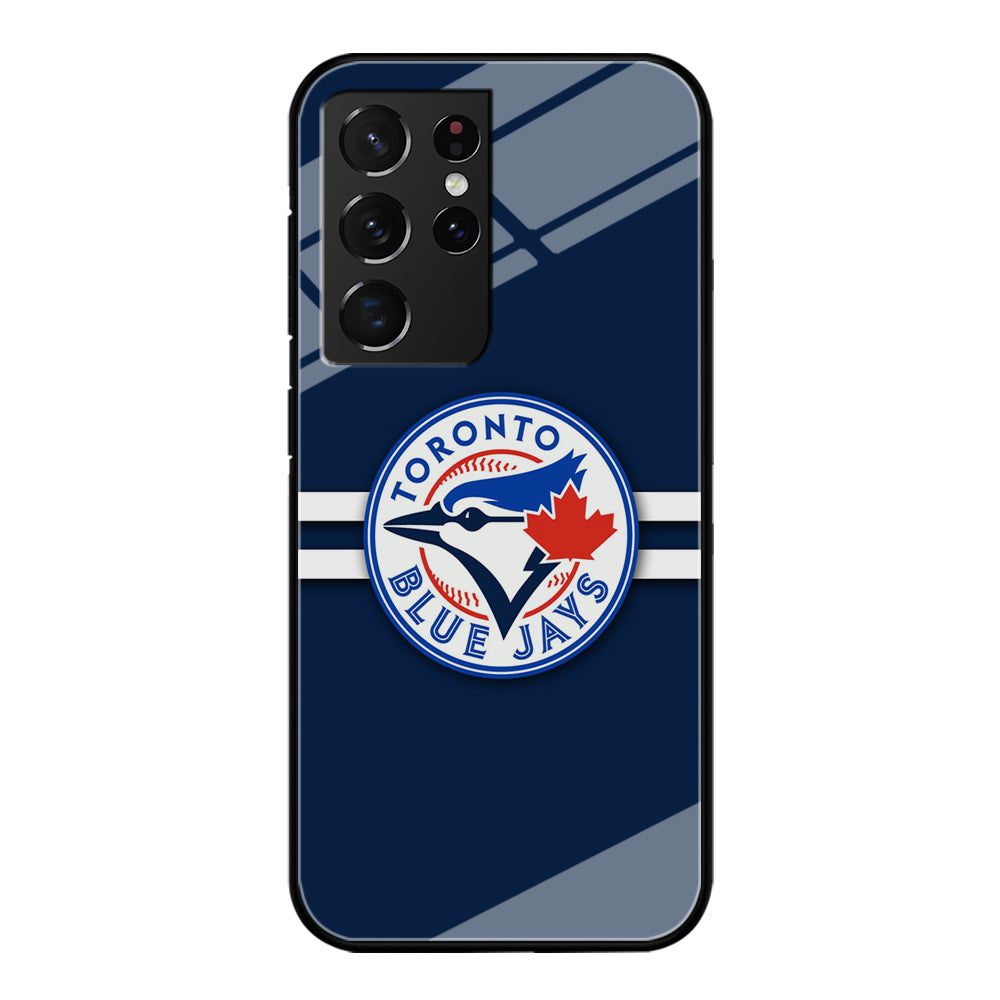 Baseball Toronto Blue Jays MLB 001 Samsung Galaxy S23 Ultra Case-Phone Case-Tempered Glass Case-Altracase